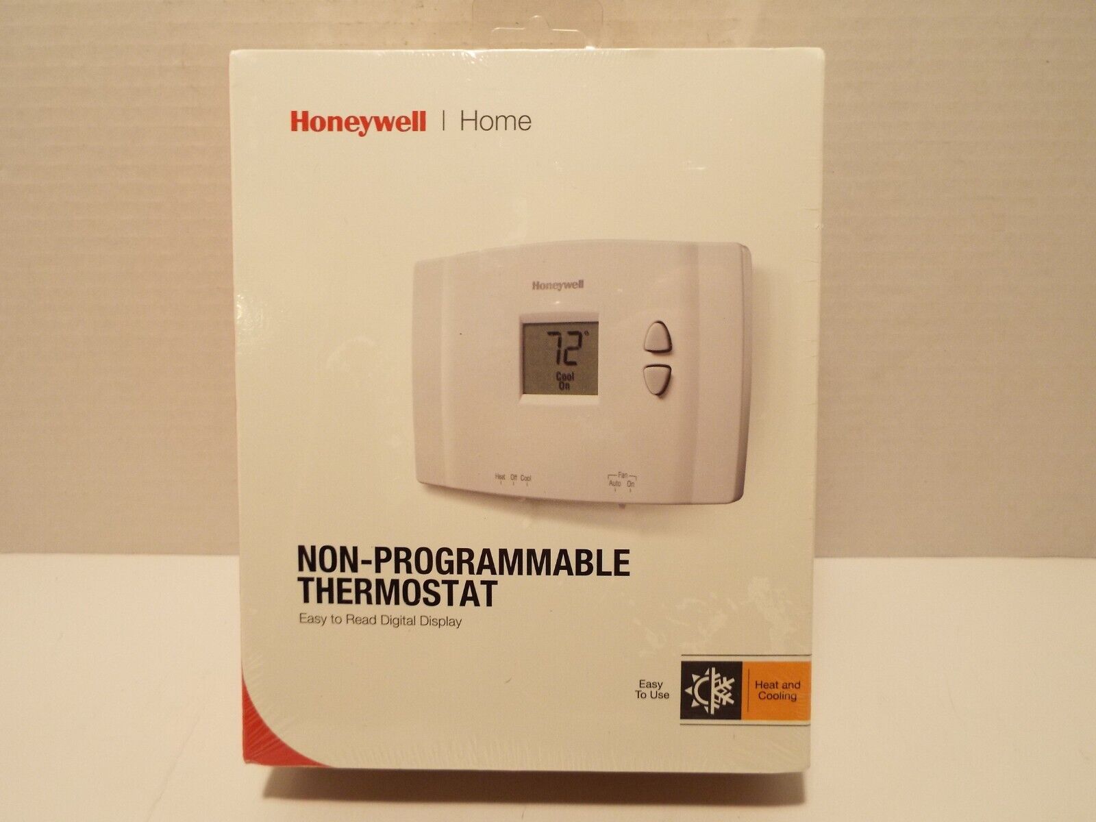 Honeywell Home/Bldg Center RTH111B1016/E1 Digital Manual Thermostat NEW
