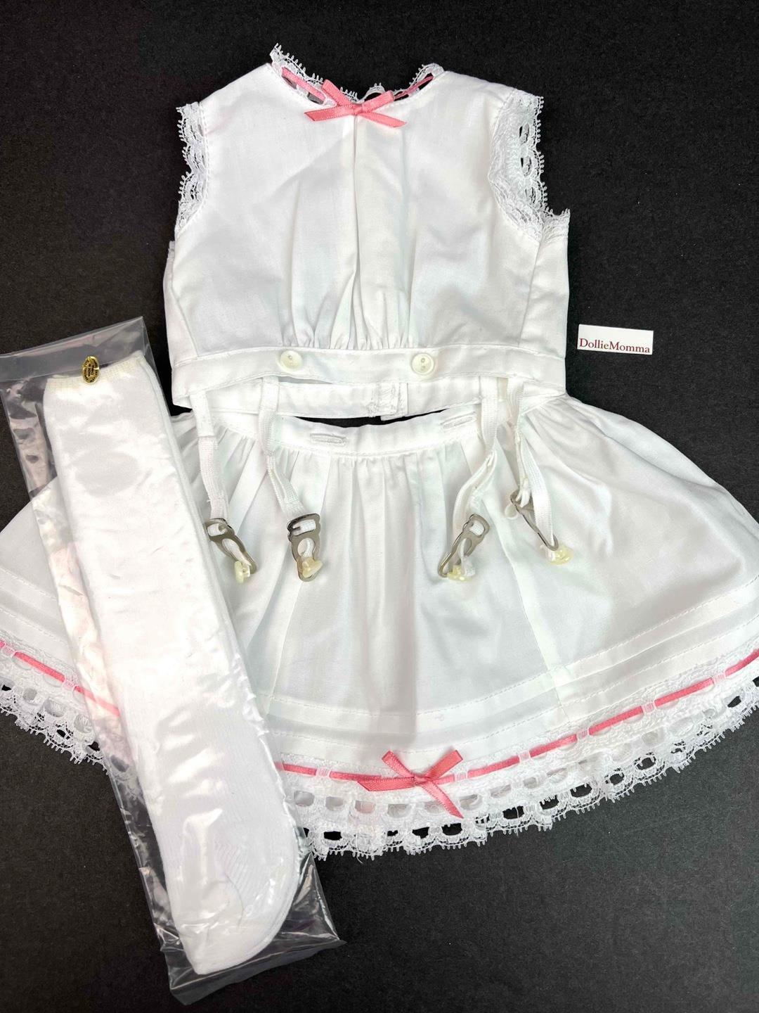 American Girl Samantha Lacy Whites Set Complete Pleasant Company~Undergarment EC