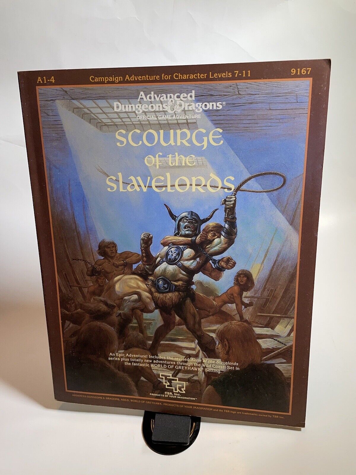 Scourge Of The Slavelords Advanced Dungeons And Dragons A1-4 9167 1986 TSR