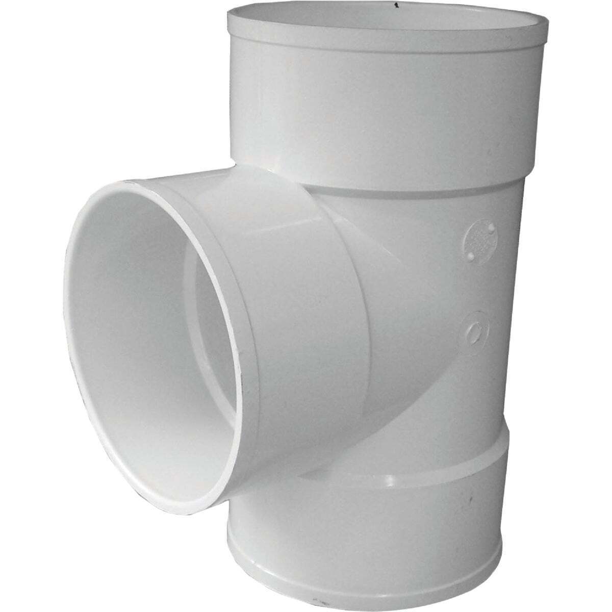 IPEX Canplas PVC Sanitary Bull Nose Tee 414106BC IPEX Canplas 414106BC 6 In.