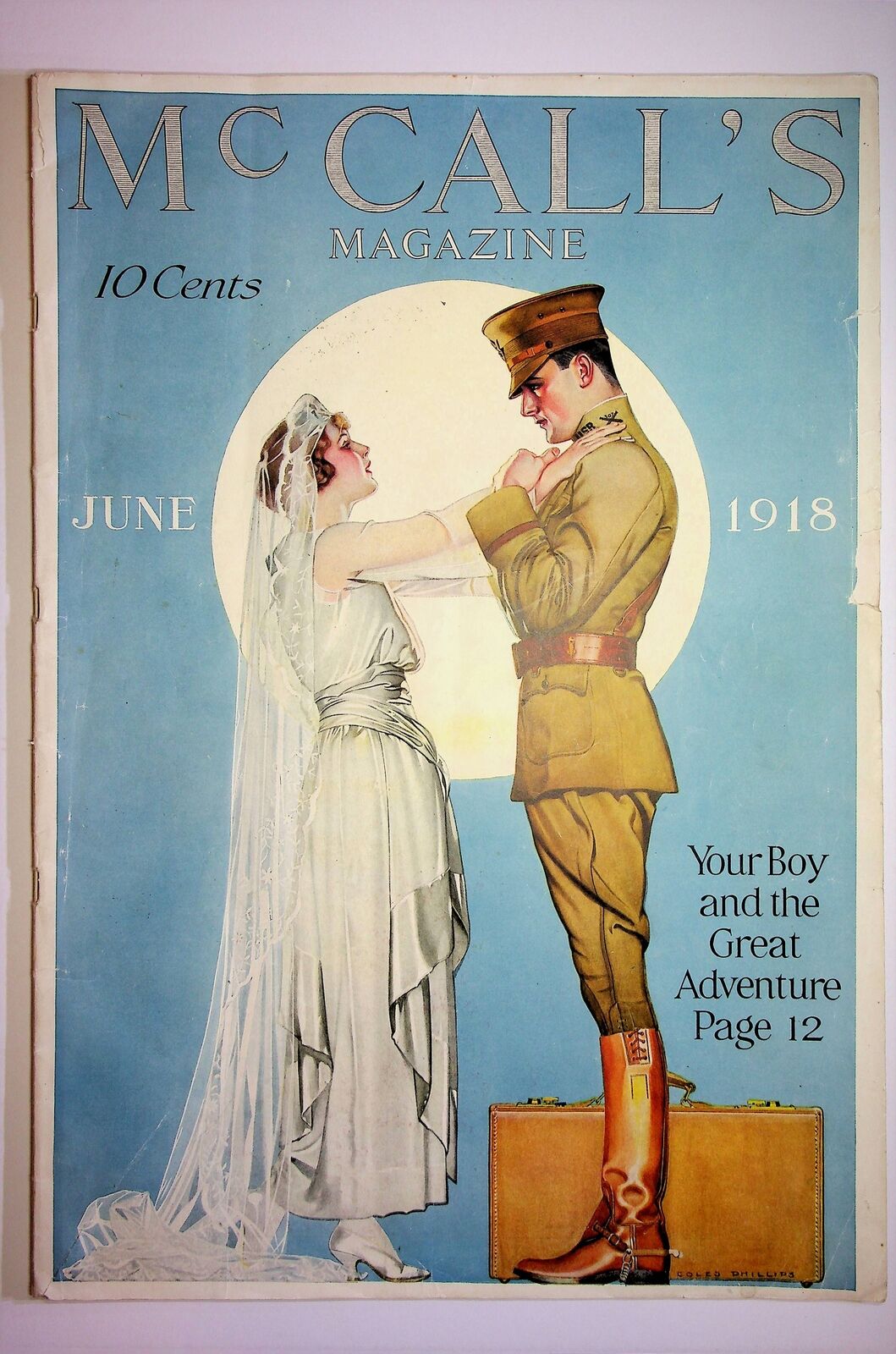 McCall\'s Magazine Vol. 45 #10 VG- 3.5 1918