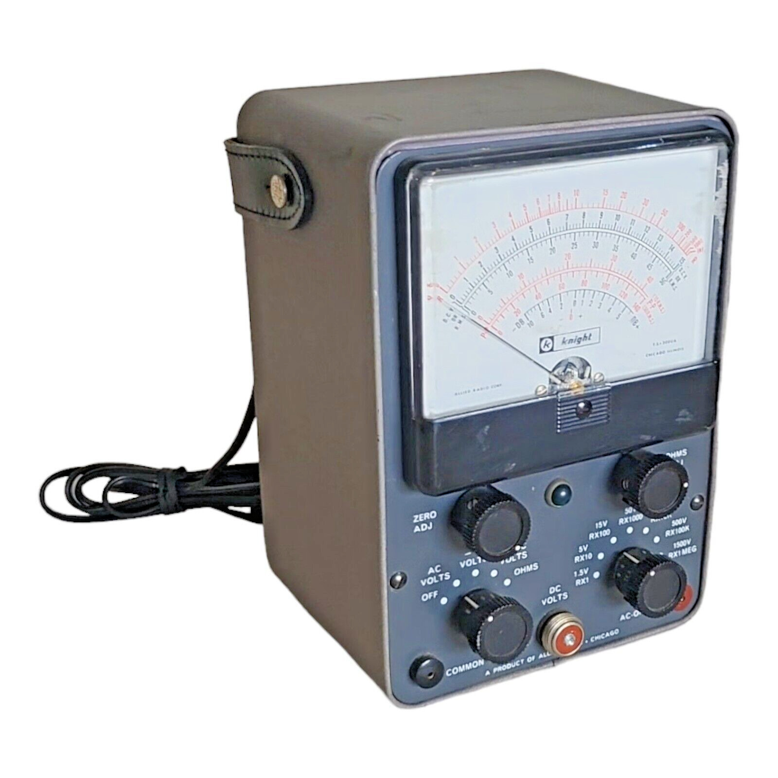 Rare Vintage Knight Allied Radio Voltage Voltmeter Multimeter - UNTESTED