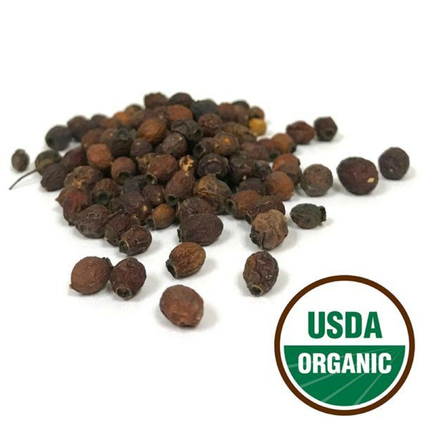 Organic HAWTHORN Dried Berry (Whole) | Crataegus monogyna | 2oz/4oz/8oz/1LB