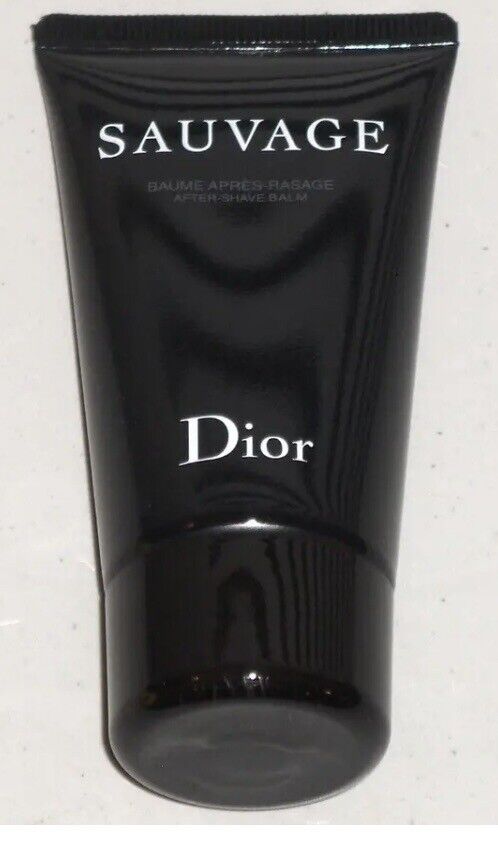 SAUVAGE DIOR Men\'s After Shave Balm, Aftershave, Travel Tube, 1.7 oz. 50 ml, NEW