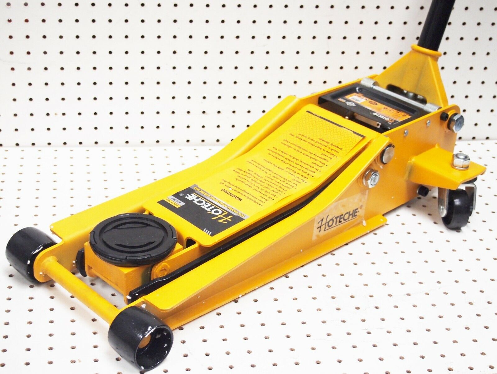 3-1/2 Ton Hydraulic Garage Floor Service Jack Low Profile Double Pump 651302