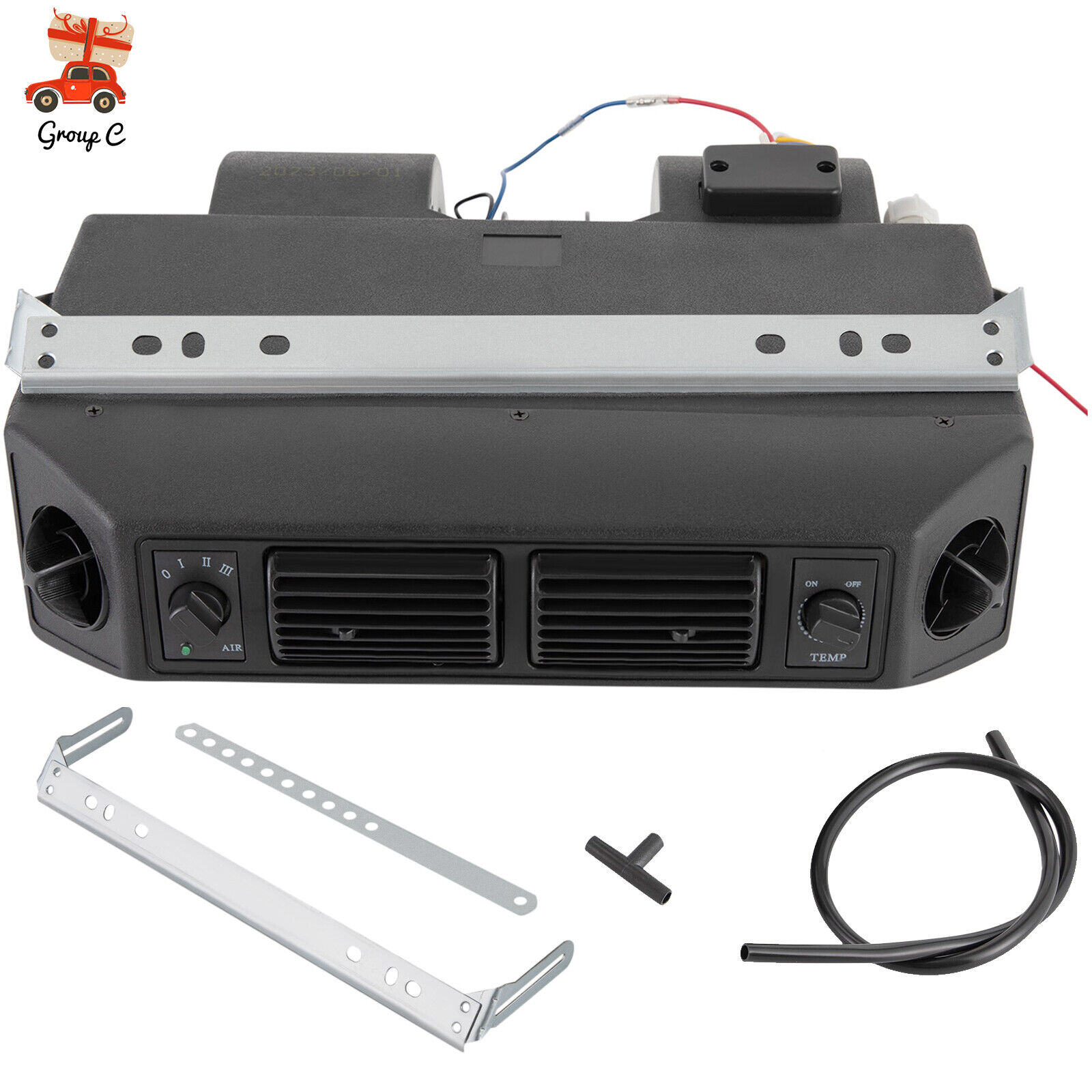 Universal Car Truck Under Dash A/C Air Conditioning Evaporator Cool 12V 3 Speed