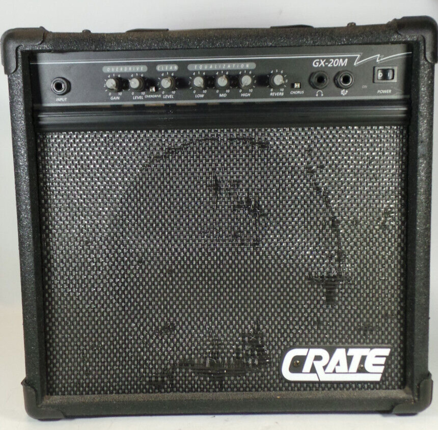 CRATE AUDIO GX-20M Guitar Amplifier Made in USA + Guitar Cables and Guitar Tuner