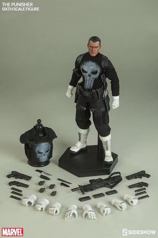 1/6 Sixth Scale Marvel The Punisher Figure by Sideshow Collectibles 100212