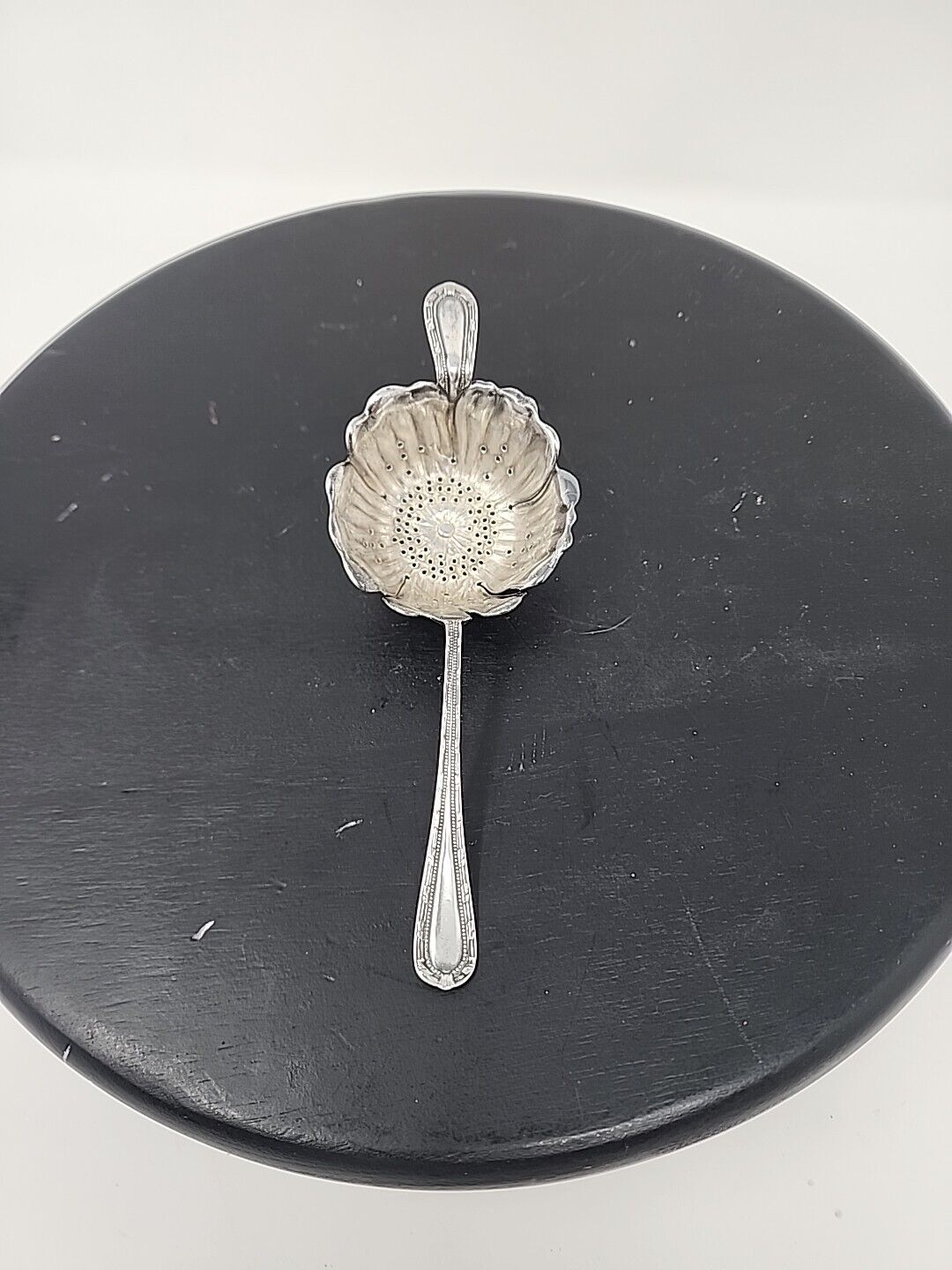 Antique Sterling Silver Carlton House Tea Strainer by Gorham Silver Co. 