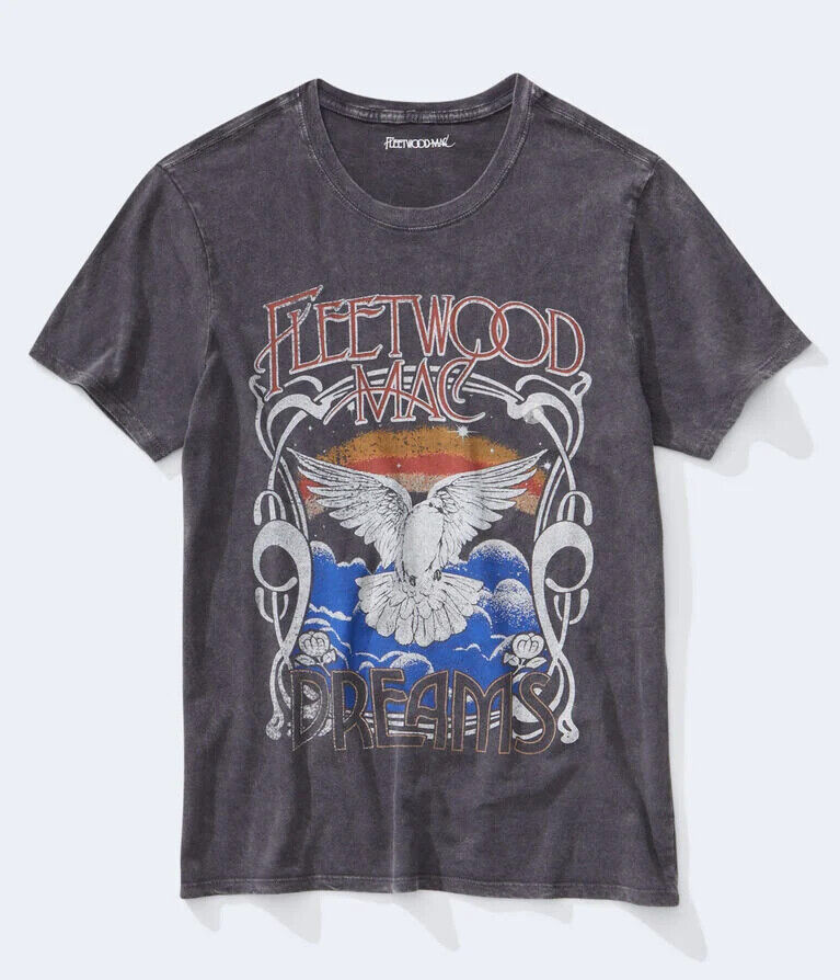 Fleetwood Mac Dreams Tour 90s Charcoal short sleeve Unisex T shirt NH10096