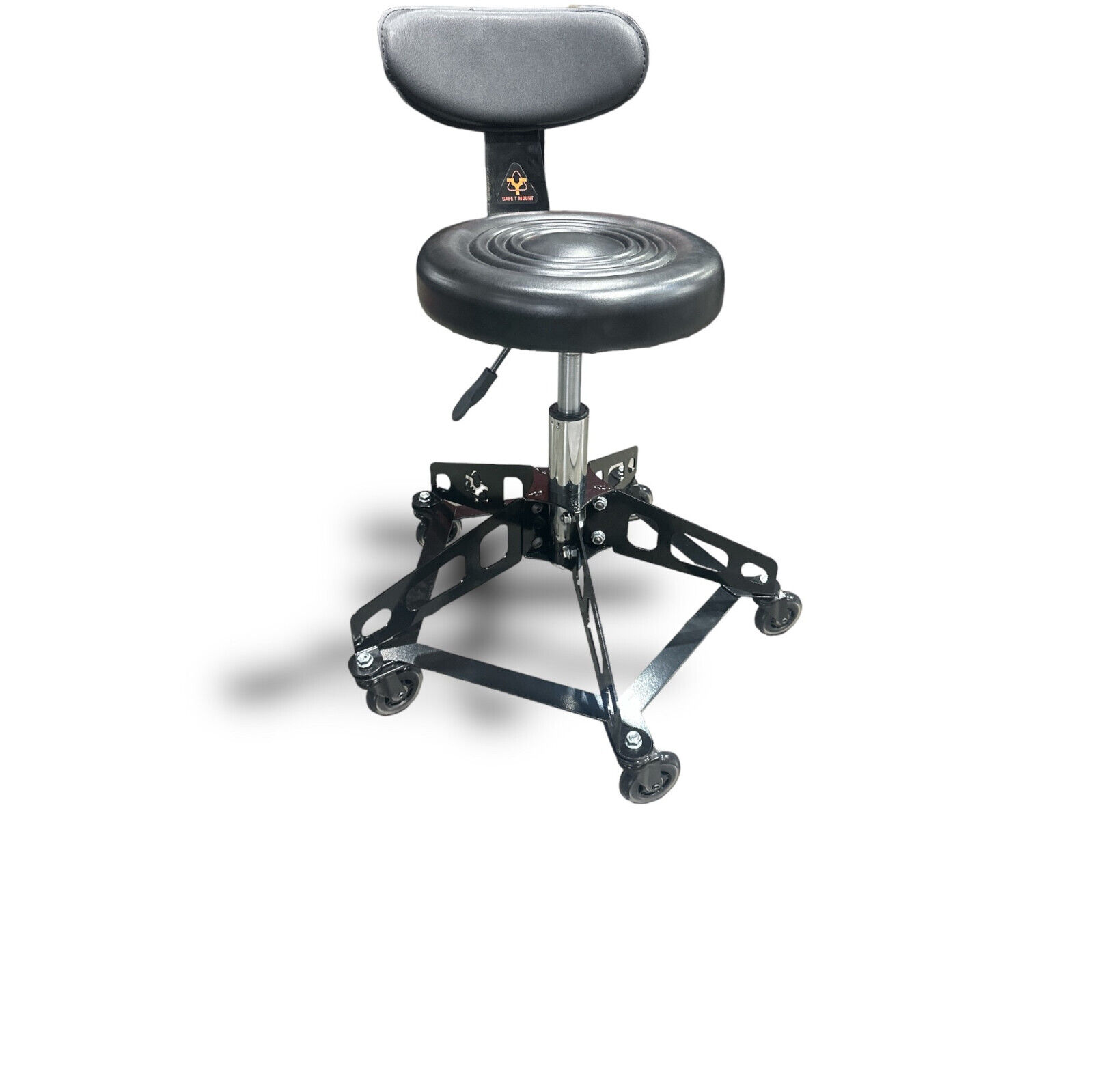 Safe T Mount Brand Fabricated Shop Stool-Vyper Style Chair