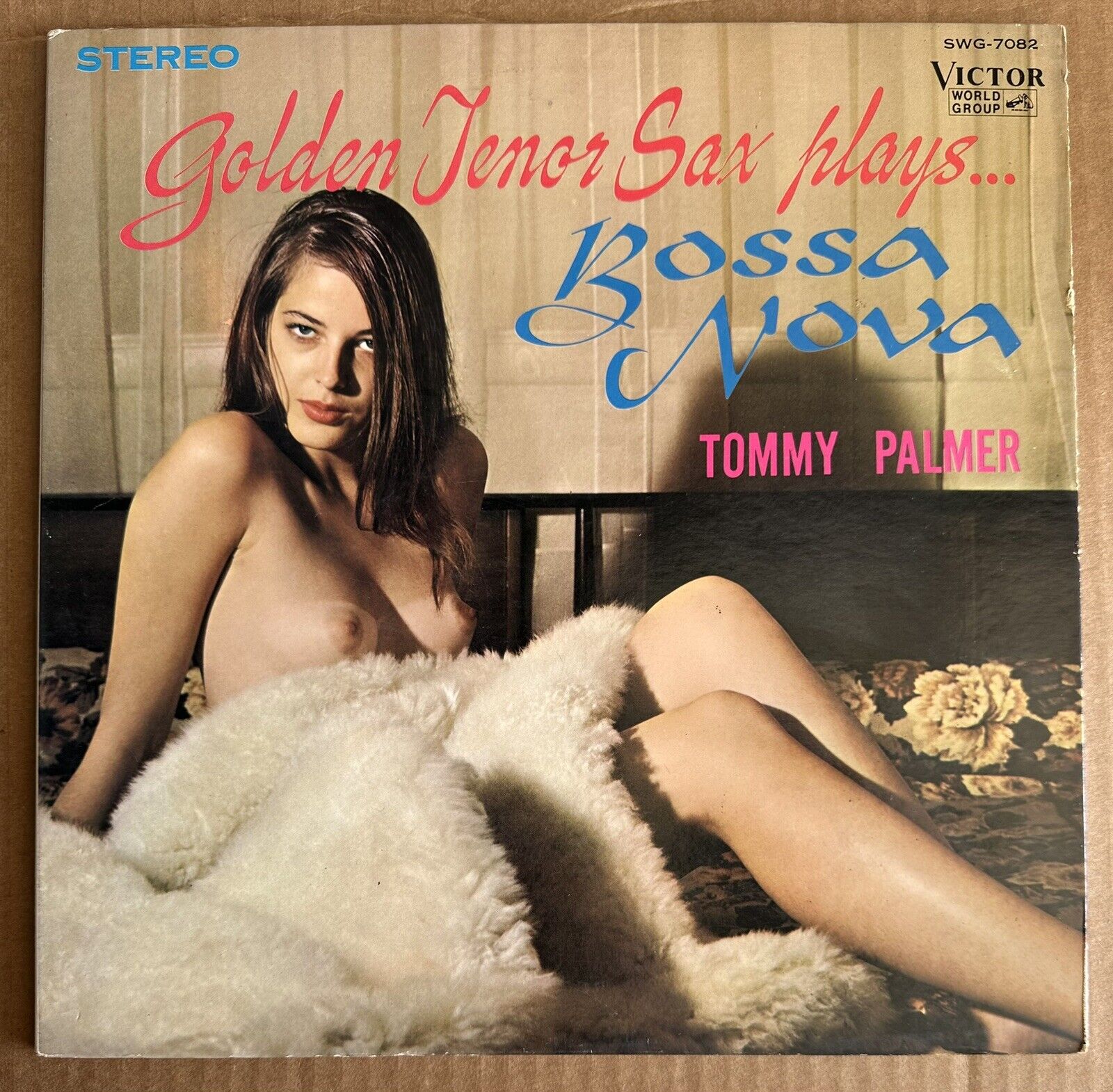 CHEESECAKE TOMMY PALMER Golden Tenor Sax Plays Bossa Nova LP VINYL Album Japan