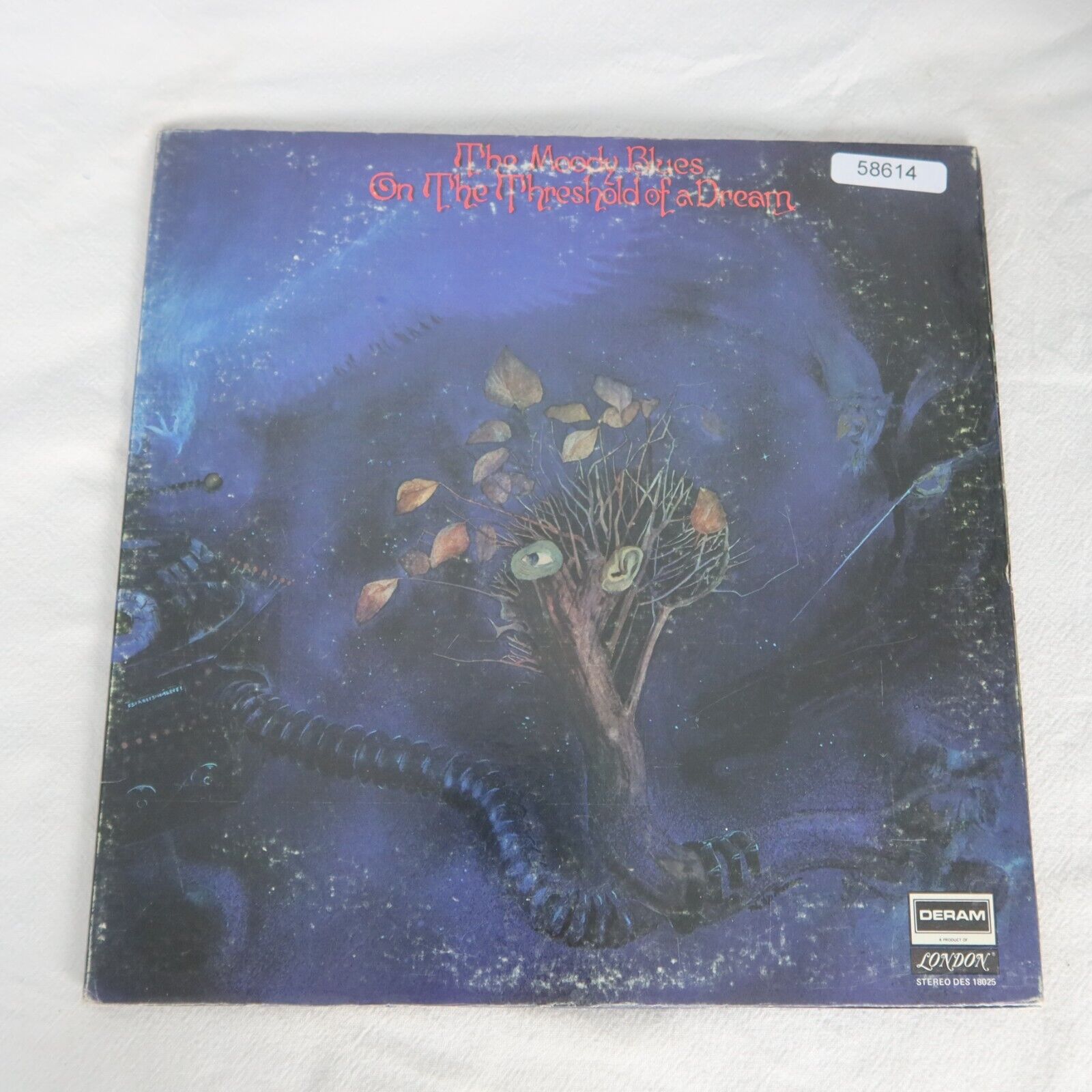 The Moody Blues On The Threshold Of A Dream LP Vinyl Record Album
