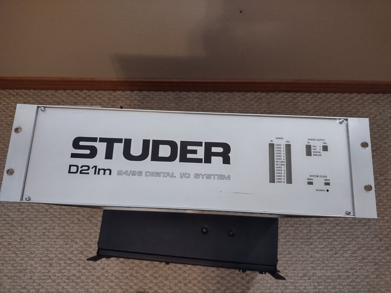Studer D21m Remote Rack