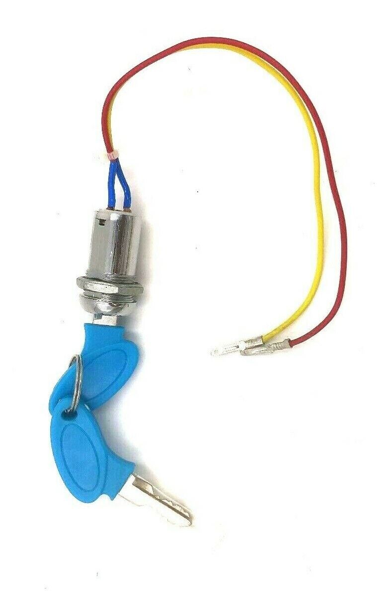 MOBILITY SCOOTER PARTS UNIVERSAL 2 WIRE IGNITION KEY LOCK SWITCH JAZZY HOVEROUND