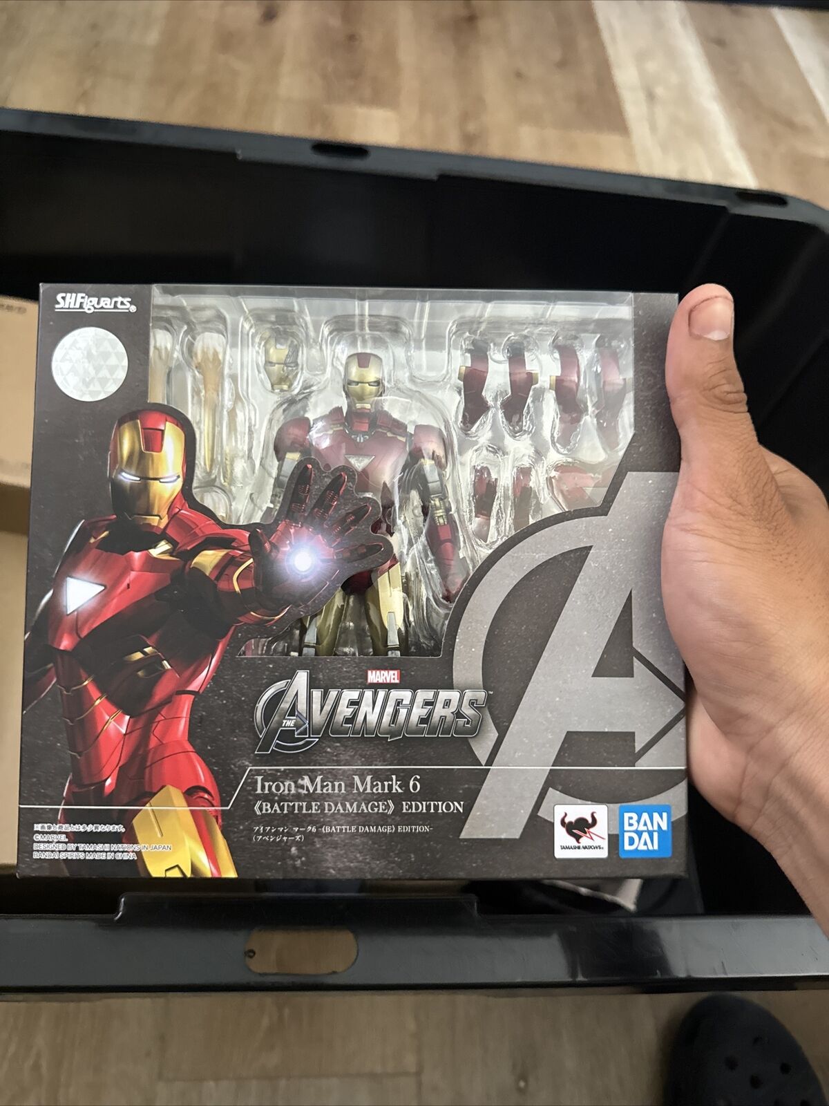 BANDAI S.H.Figuarts Iron Man Mark 6 BATTLE DAMAGE Avengers Assemble MARVEL Japan