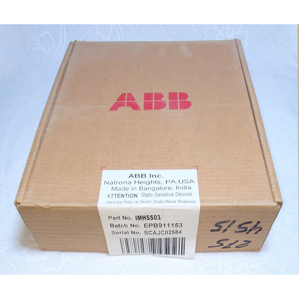IMHSS03 ABB Hydraulic Servo Module Brand New in BoxSpot Goods Zy