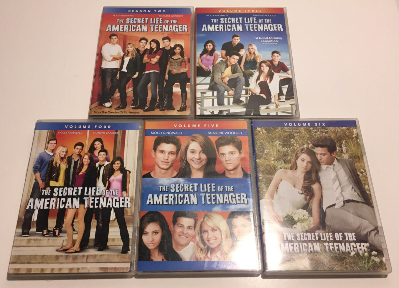 The Secret Life of the American Teenager: Seasons 2-6 DVD Lot Set 2, 3, 4, 5 & 6