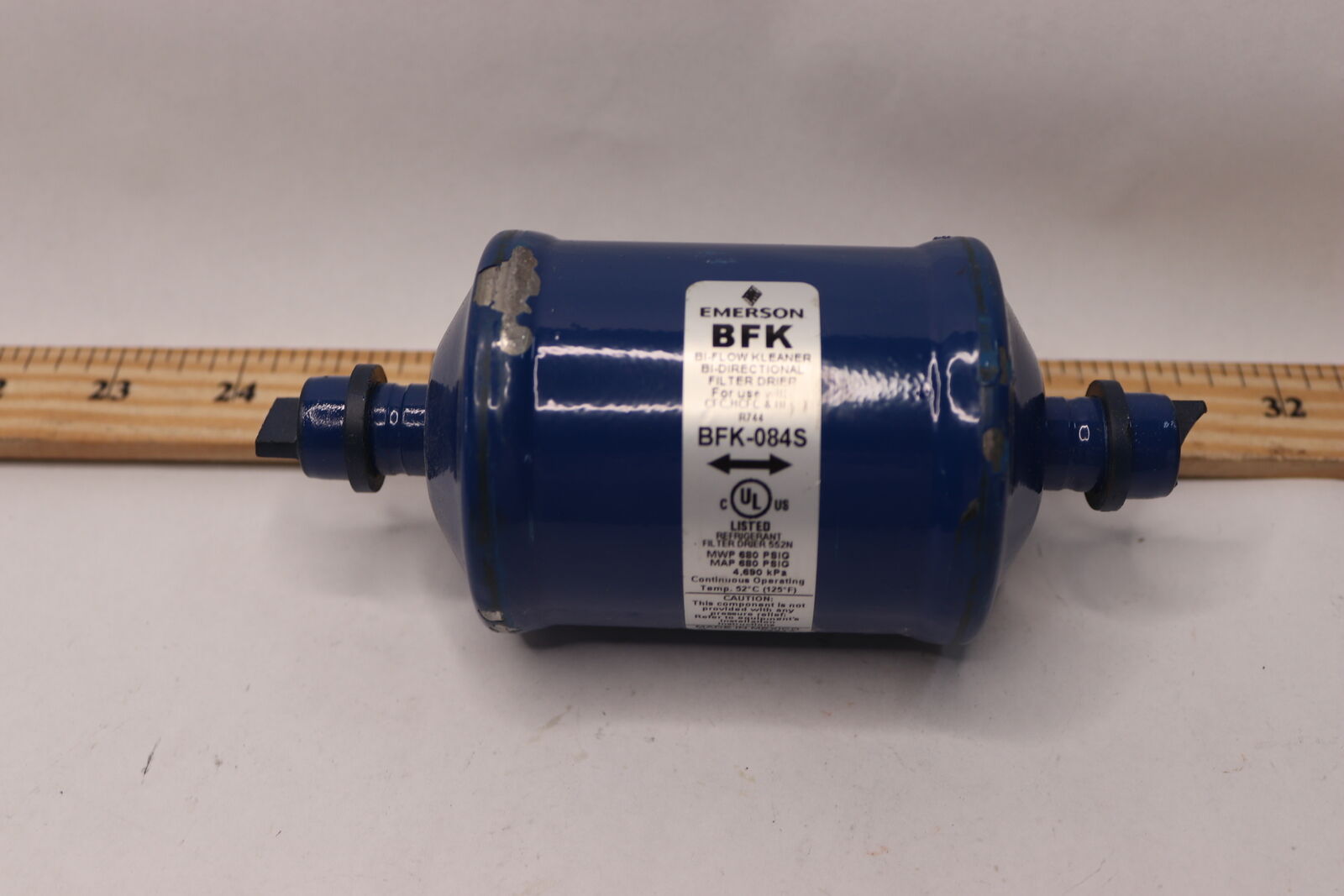 Emerson ODF BFK-Series Liquid Line Bi-Directional Filter Drier Blue 1/2\