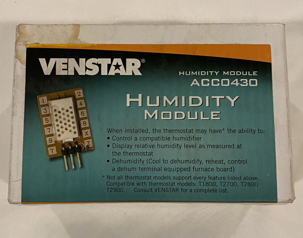 Venstar ACC0430 Humidity Module, Brand new In Box
