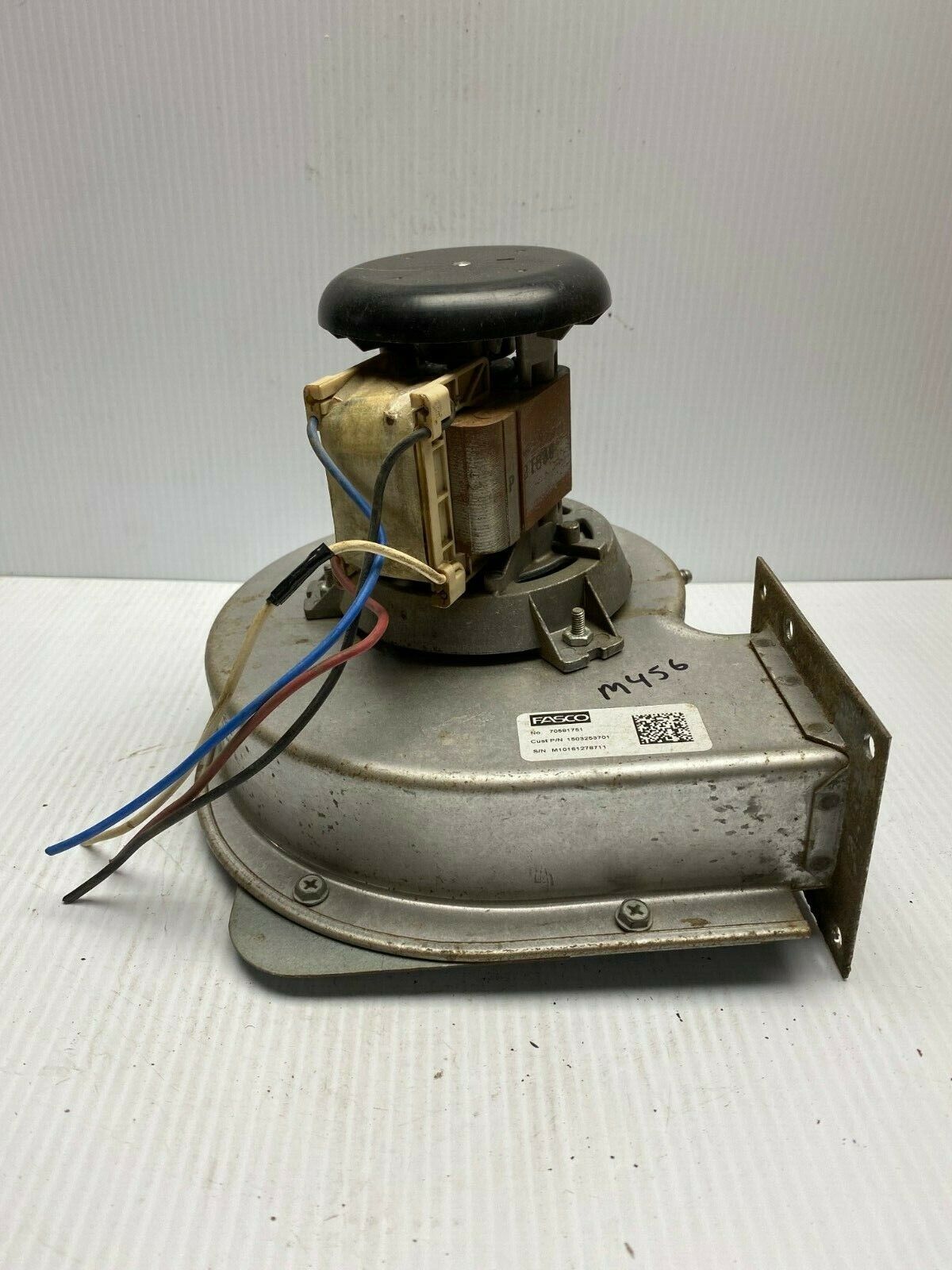 FASCO 7158-1751E Draft Inducer Blower Motor Assembly SB-381100-61R01 used #M456