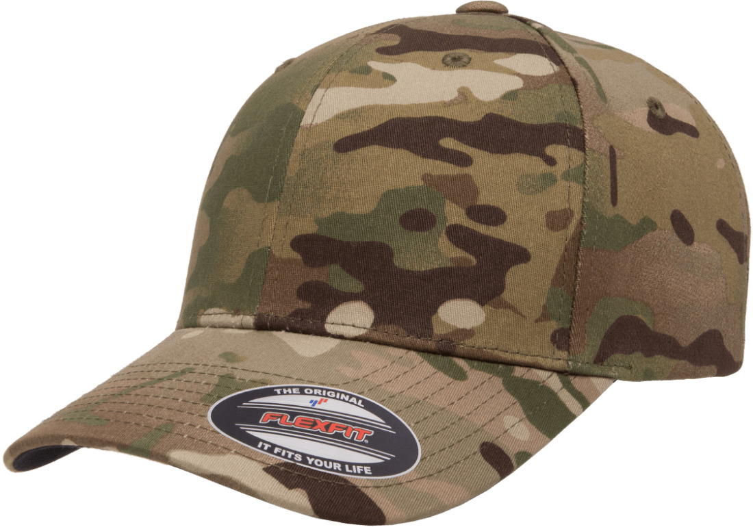 FLEXFIT Classic ORIGINAL 6-Panel Fitted Baseball Cap HAT S/M & L/XL All Colors