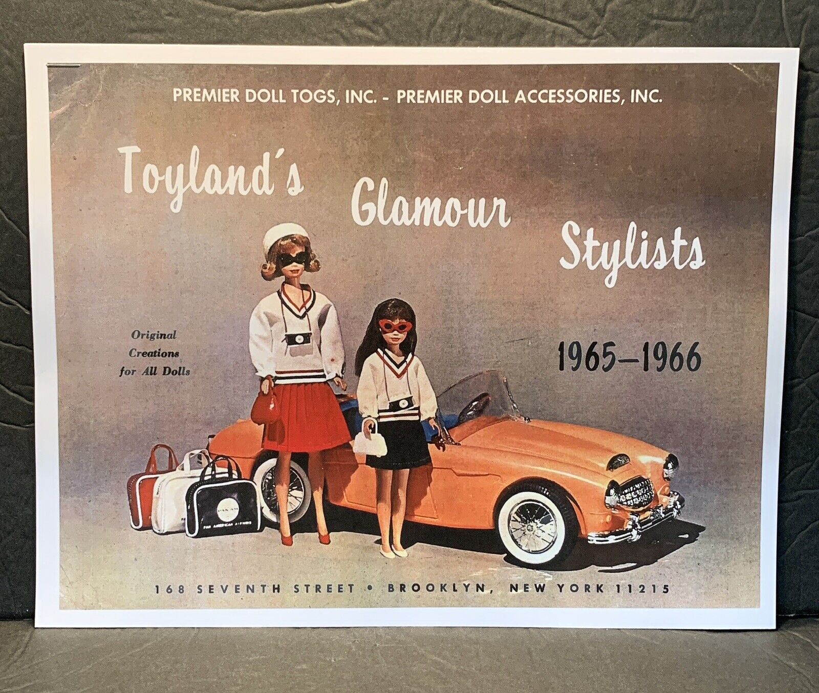 Vintage Premier Copy Of The Original 1965-1966 Salesman Catalog