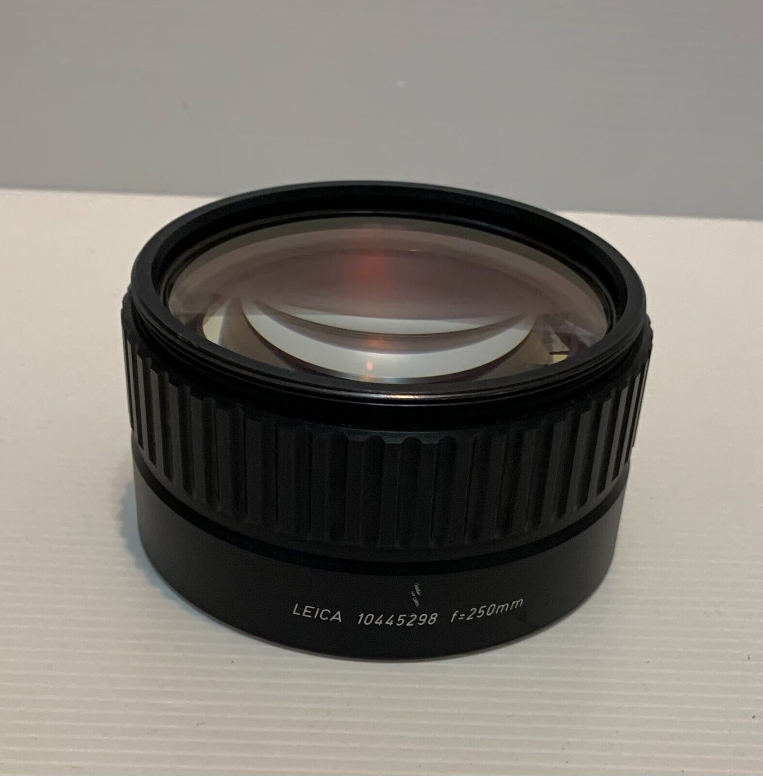LEICA WILD 10445298 f= 250 MM OBJECTIVE LENS FOR THE M680 SURGICAL MICROSCOPE