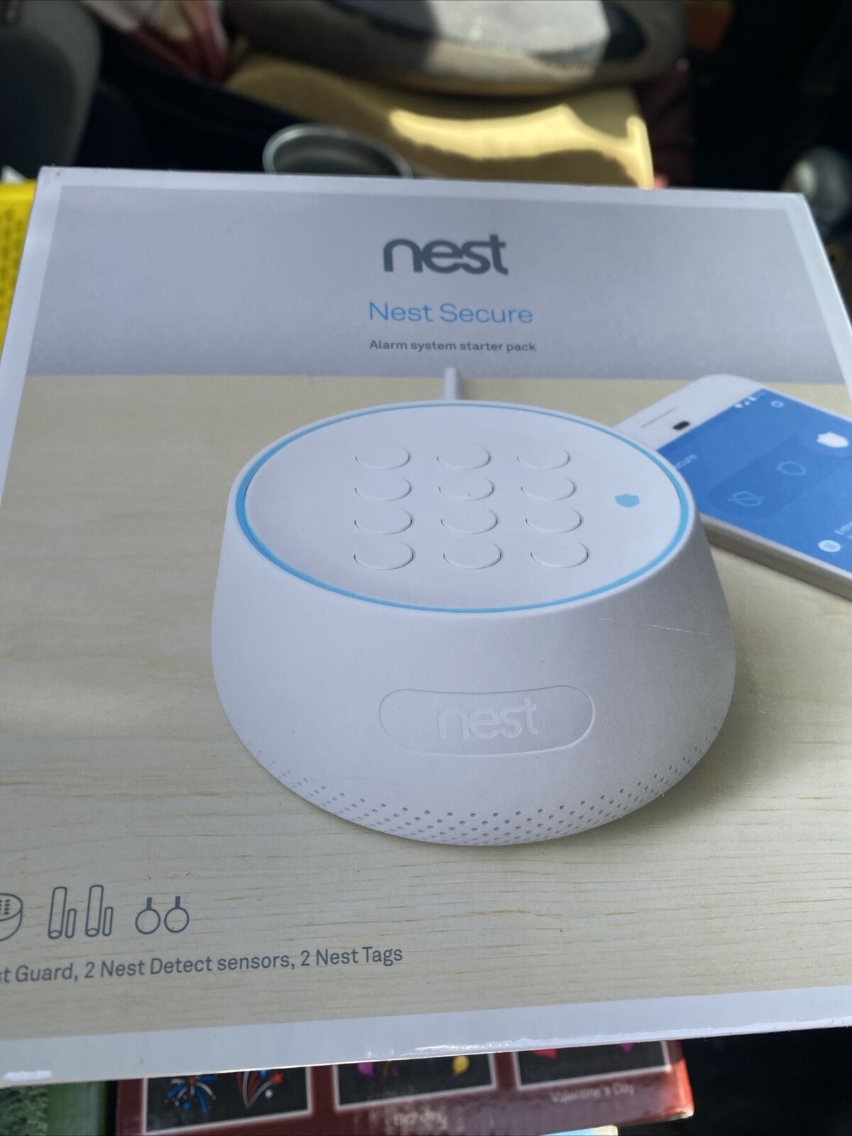 Google Nest Secure Alarm System Starter Pack (H1500ES) - New Sealed