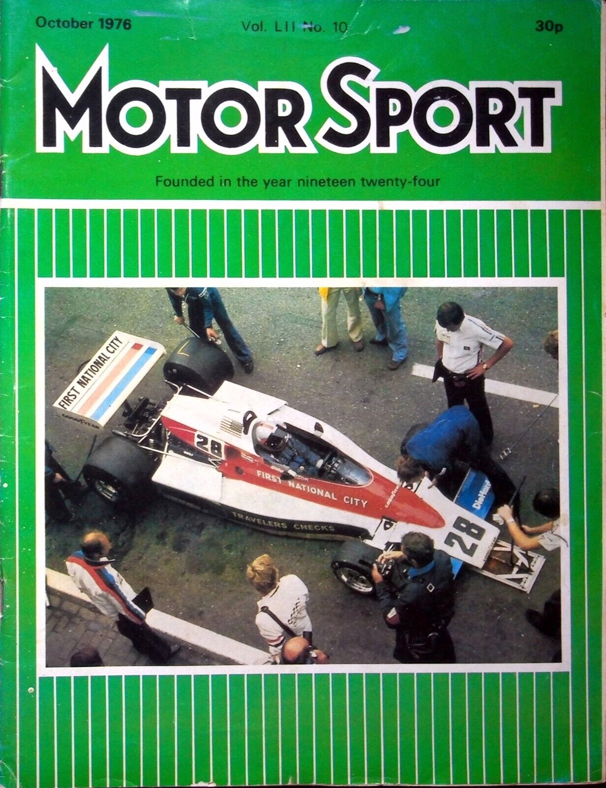 VINTAGE MOTOR SPORT MAGAZINE, OCTOBER 1976 VOL. LII NO. 10