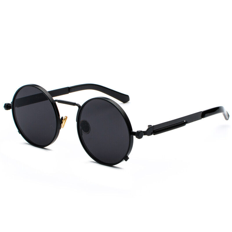 John Lennon Vintage Round Hippie Sunglasses Retro Metal Frame Driving Glasses