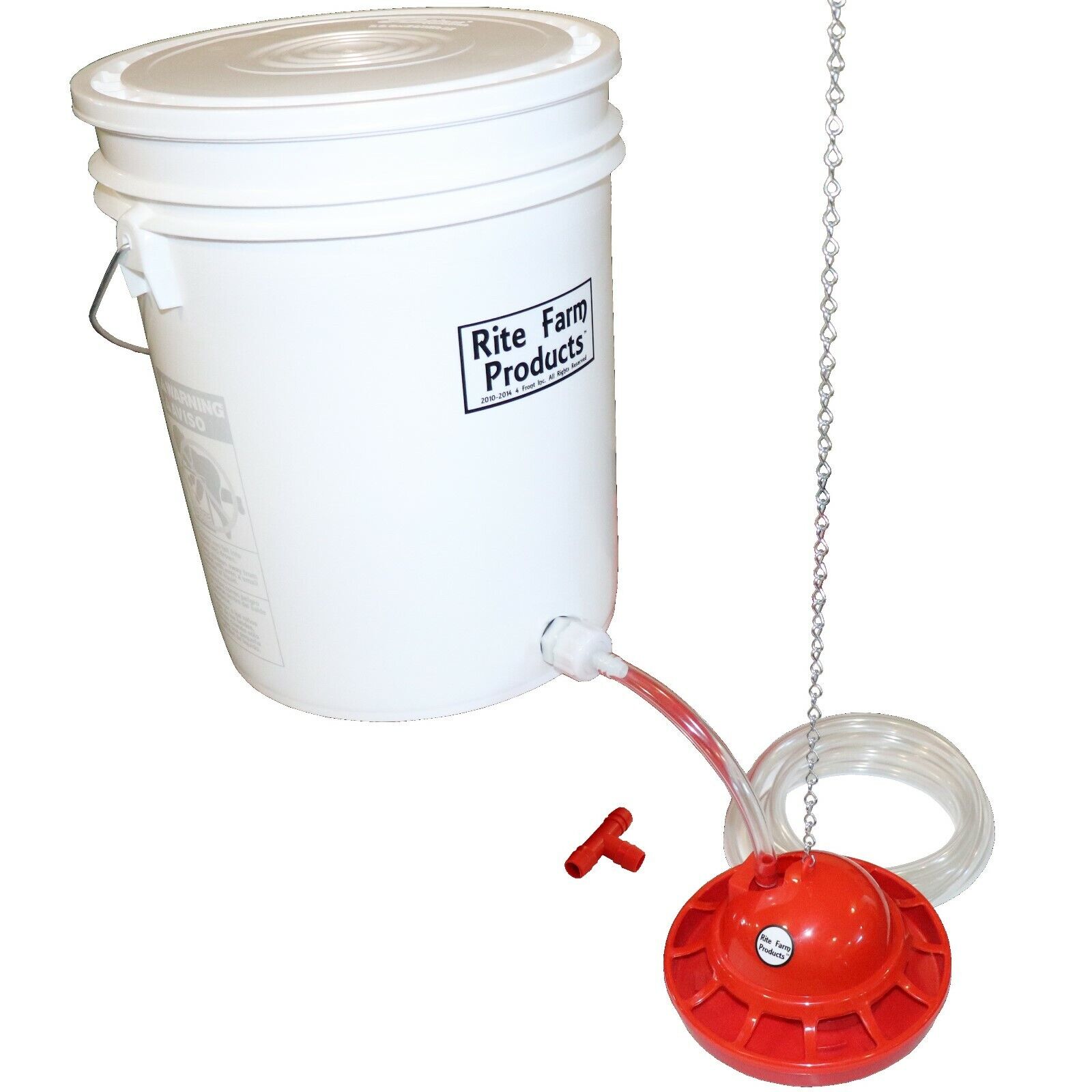 RITE FARM PRODUCTS AUTO PRO CHICK WATERER COMPLETE KIT CHICKEN DRINKER AUTOMATIC