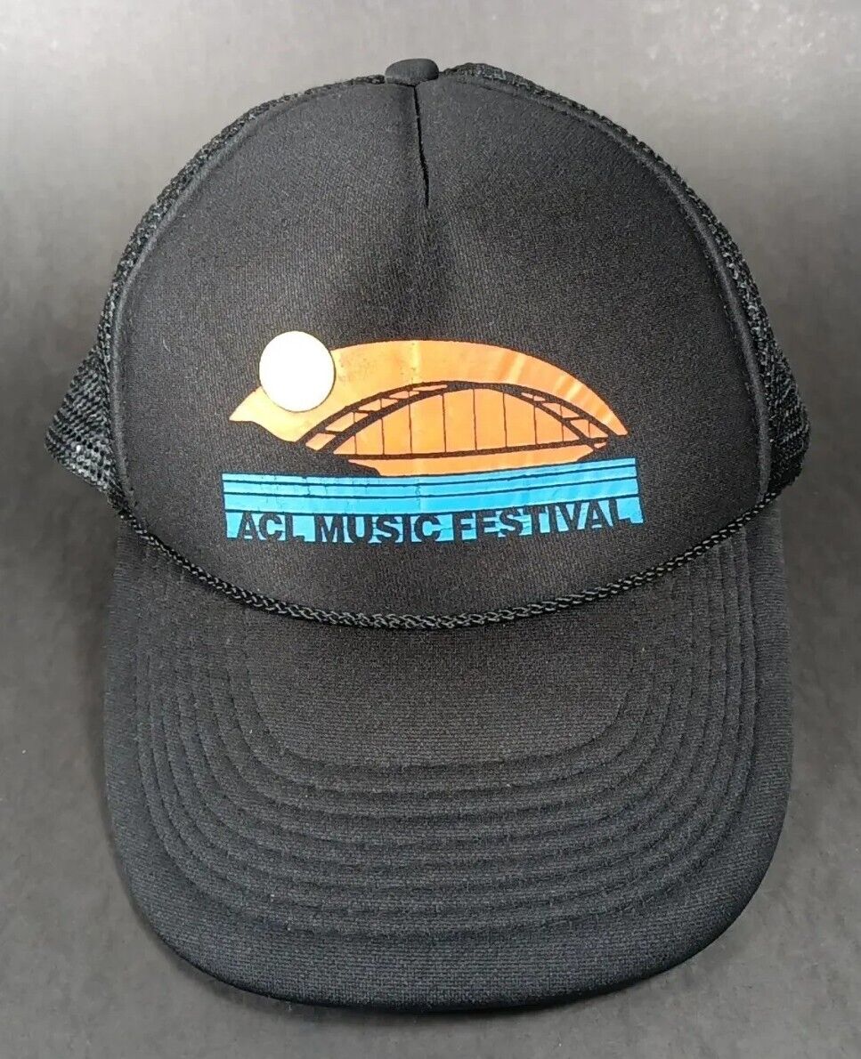 Vintage ACL Austin City Limits Music Festival Trucker Hat Snapback