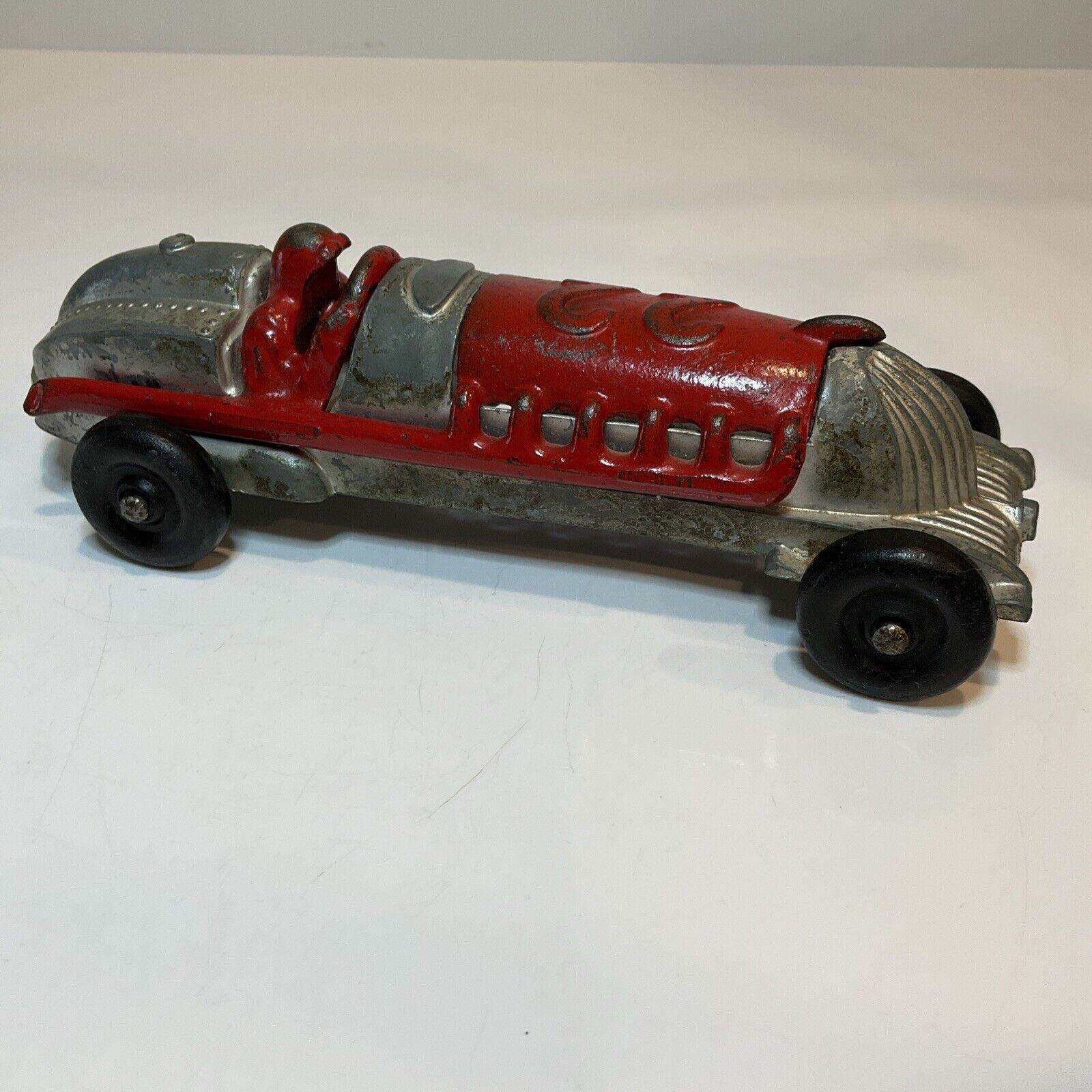 Vintage Hubley 1930s Hubley Diecast Race Car Indy Midget Metal #22