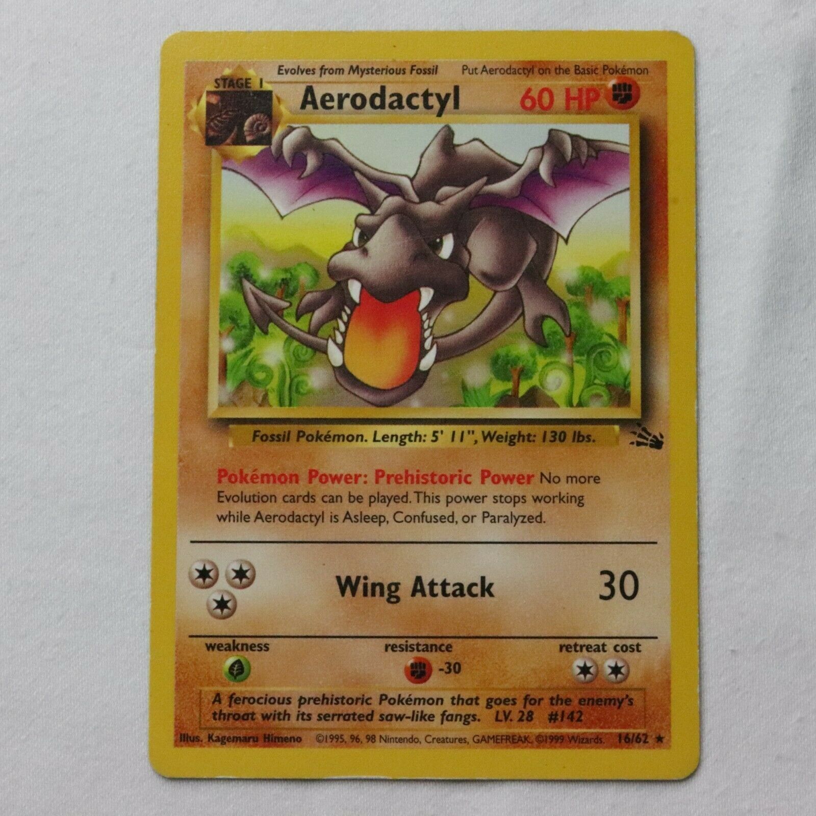 Pokémon Fossil Set Unlimited - Choose Your Card 1999 Vintage WoTC - NM/LP