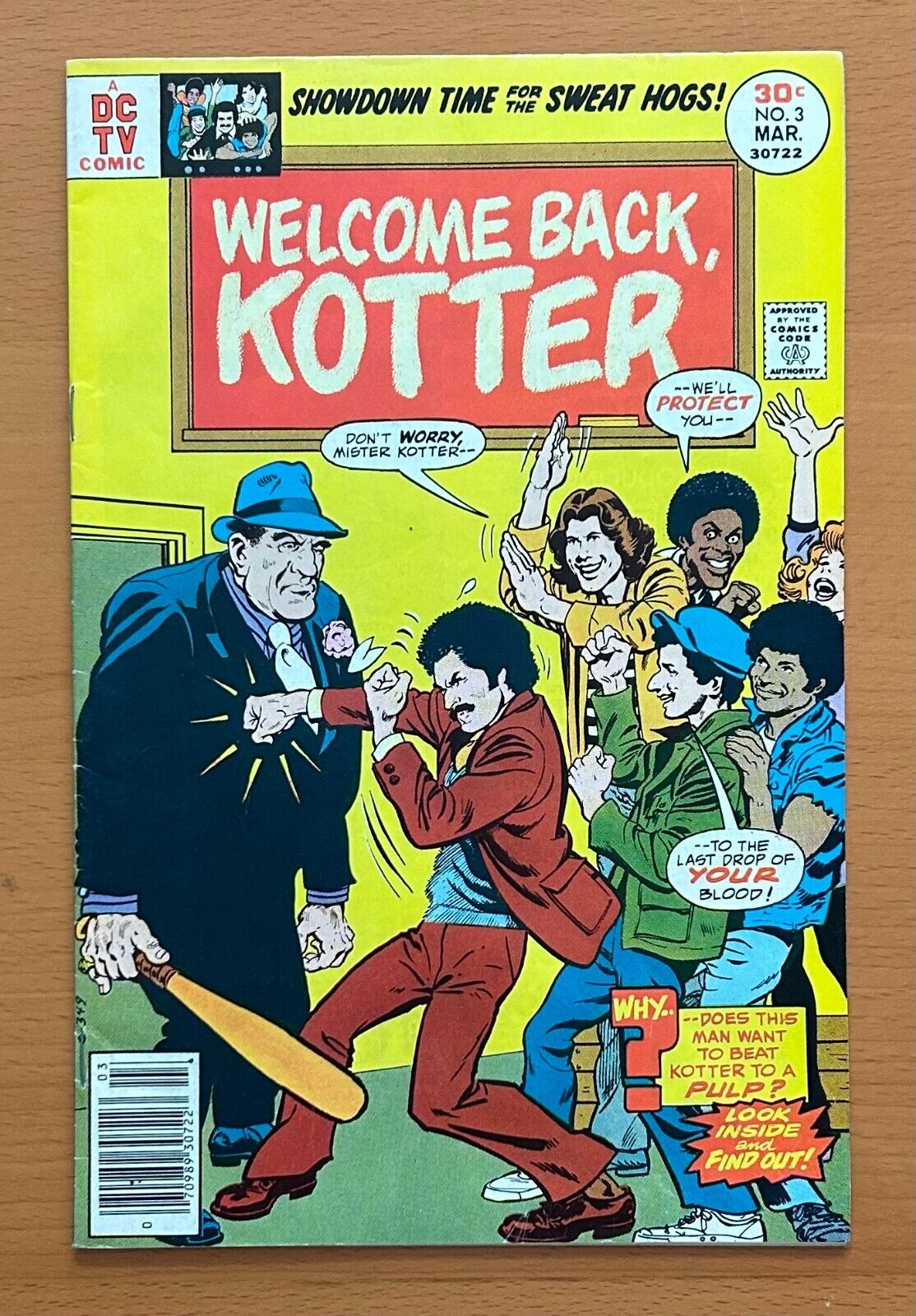 Welcome Back Kotter #3 (DC TV 1977) FN/VF condition comic