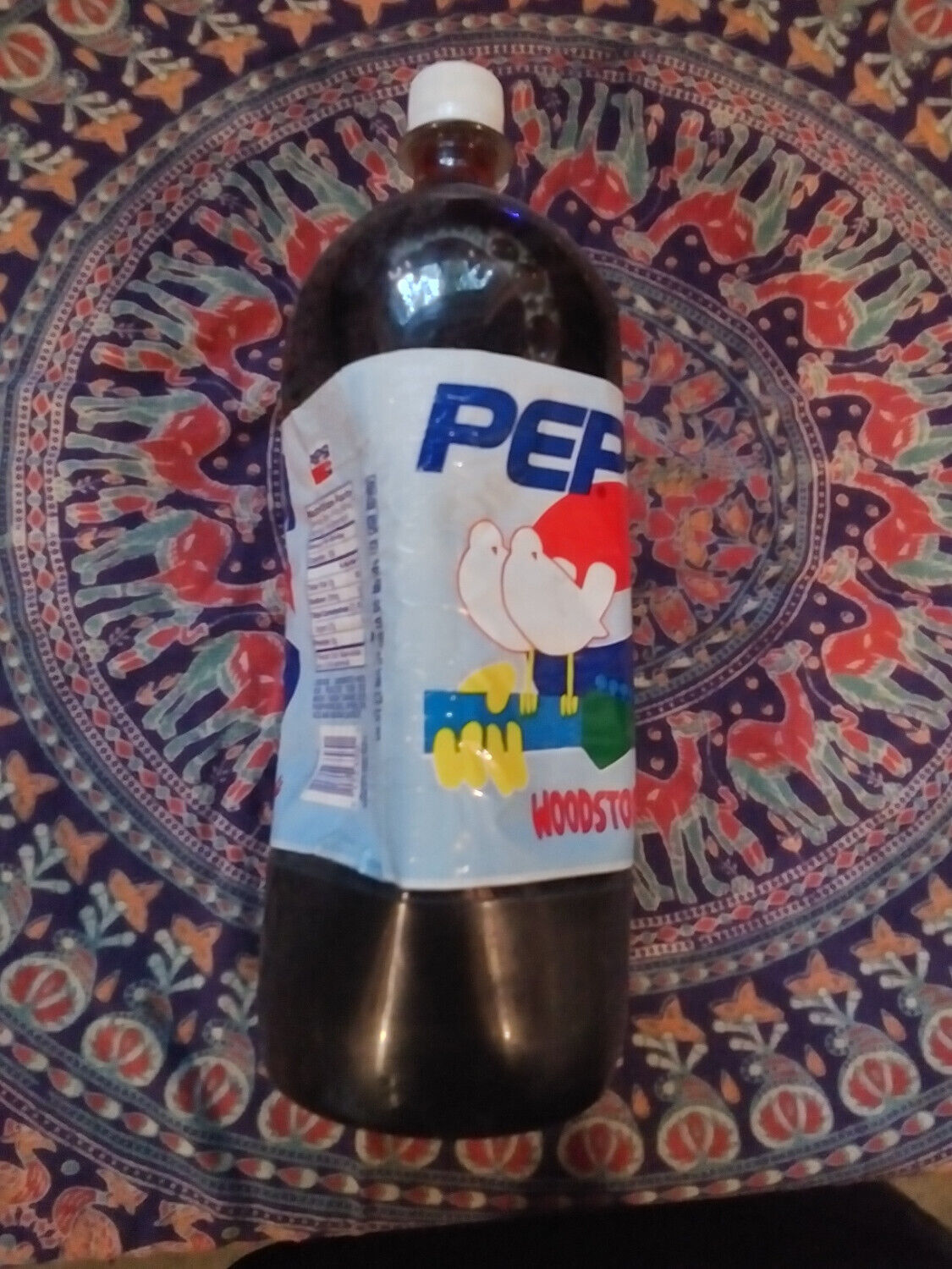 Woodstock Music festival 1994 25th anniversary Pepsi Unused Bottle