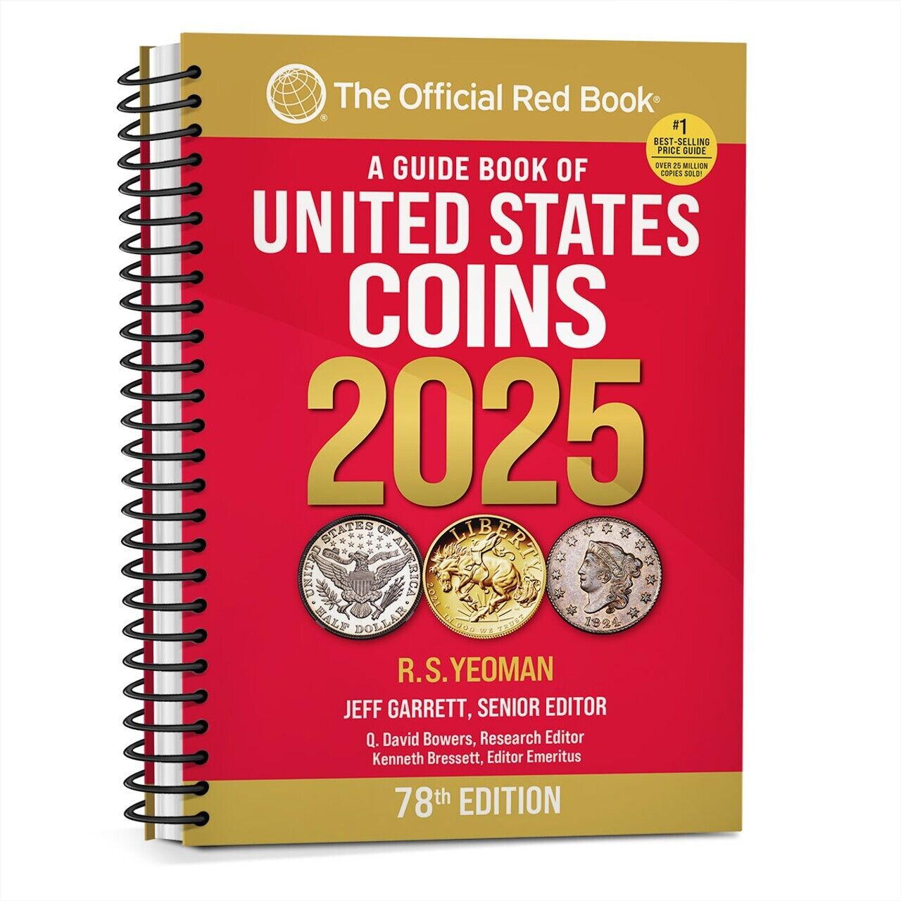 2025 The Official Red Book: A Guide Book of United States Coins 78th Edition