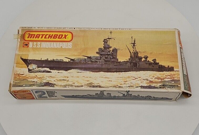 Matchbox 1/700 USS Indianapolis Model Kit PK-165