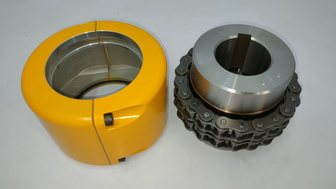 Daido Kogyo DID C-6022 Roller Chain Shaft Coupling and Case