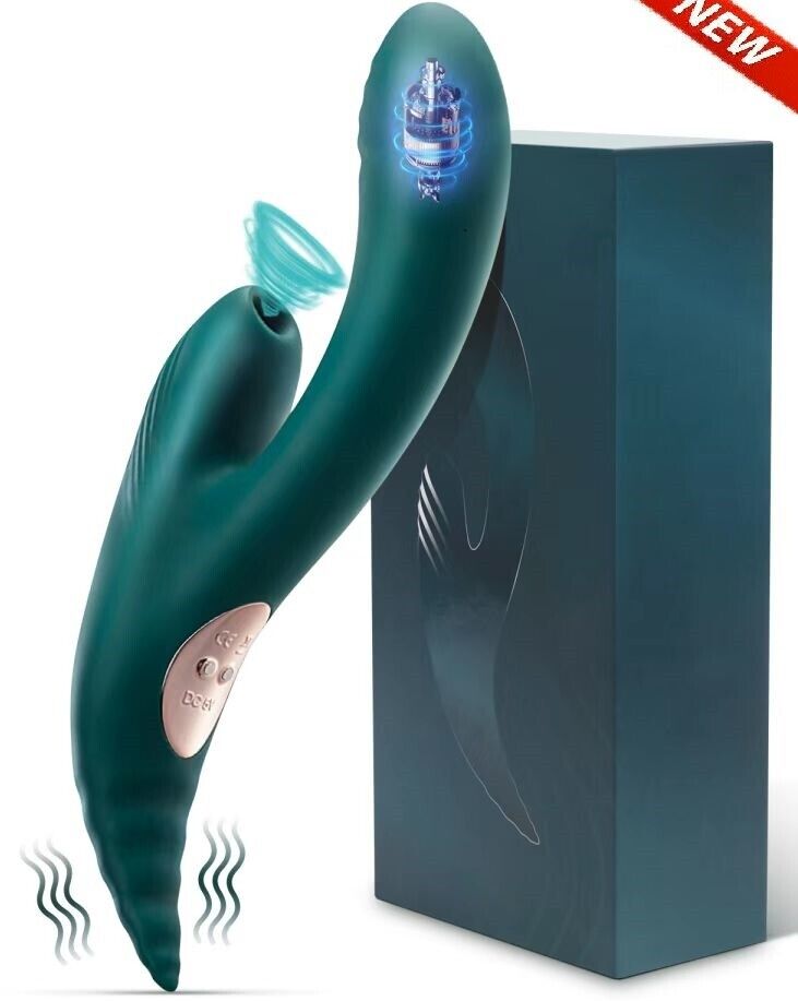 Sex Toy Multispeed Sucking Dildo Vibrator G-Spot Massager Waterproof For Women
