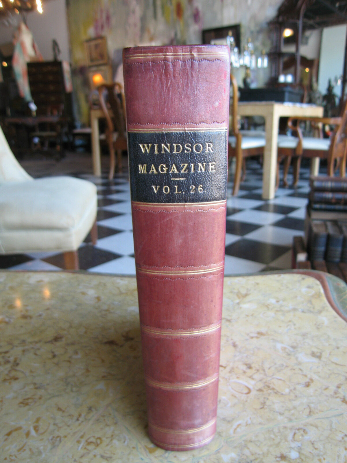 Antique 1907 The Windsor Magazine An Illustrated Monthly For Men & Women Vol. 26