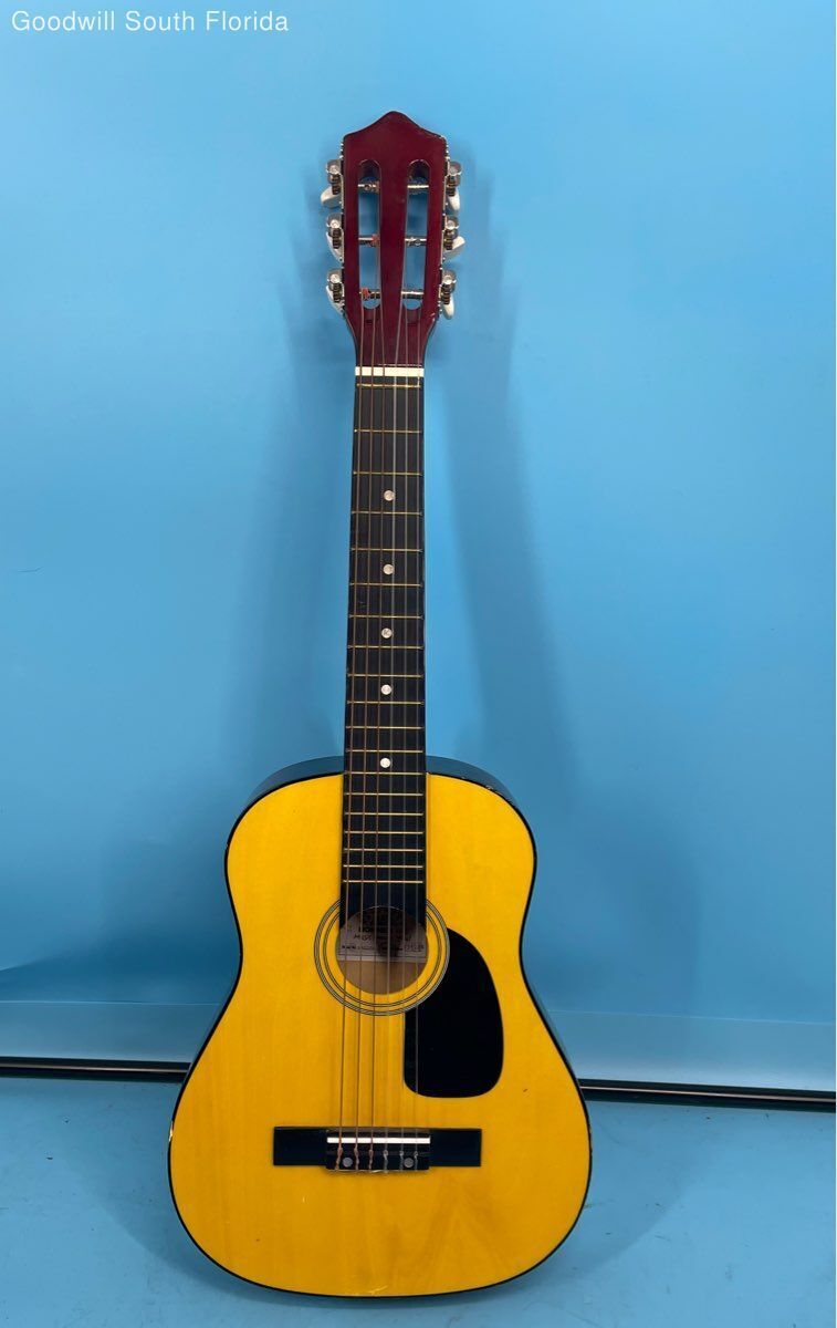 Hohner HAG250P Wood Natural 6 String Right-Handed Jumbo Acoustic Guitar