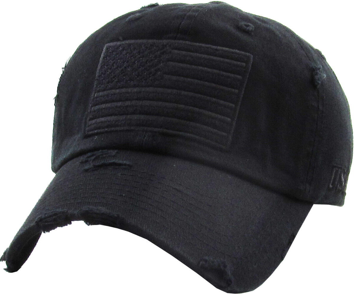 Tactical Operator Hat Special Forces USA Flag Army Military Patch Cap