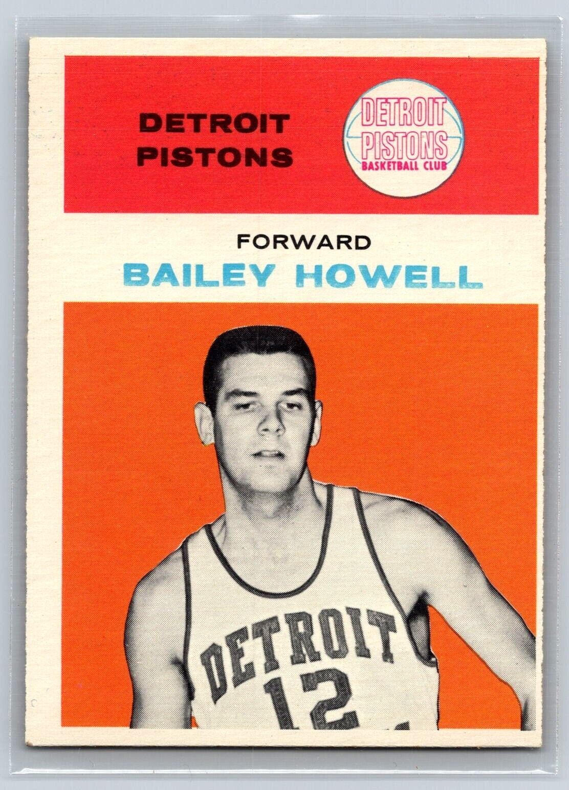 1961-62 Fleer #20 Bailey Howell RC