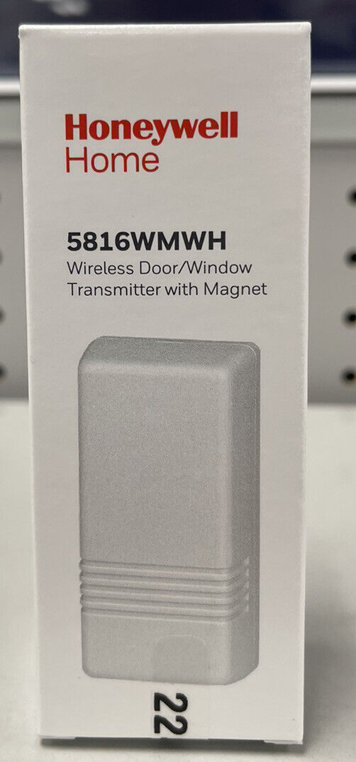 Brand New Honeywell 5816 5816WMWH Wireless Door/Window Transmitter w/ Magnets, 