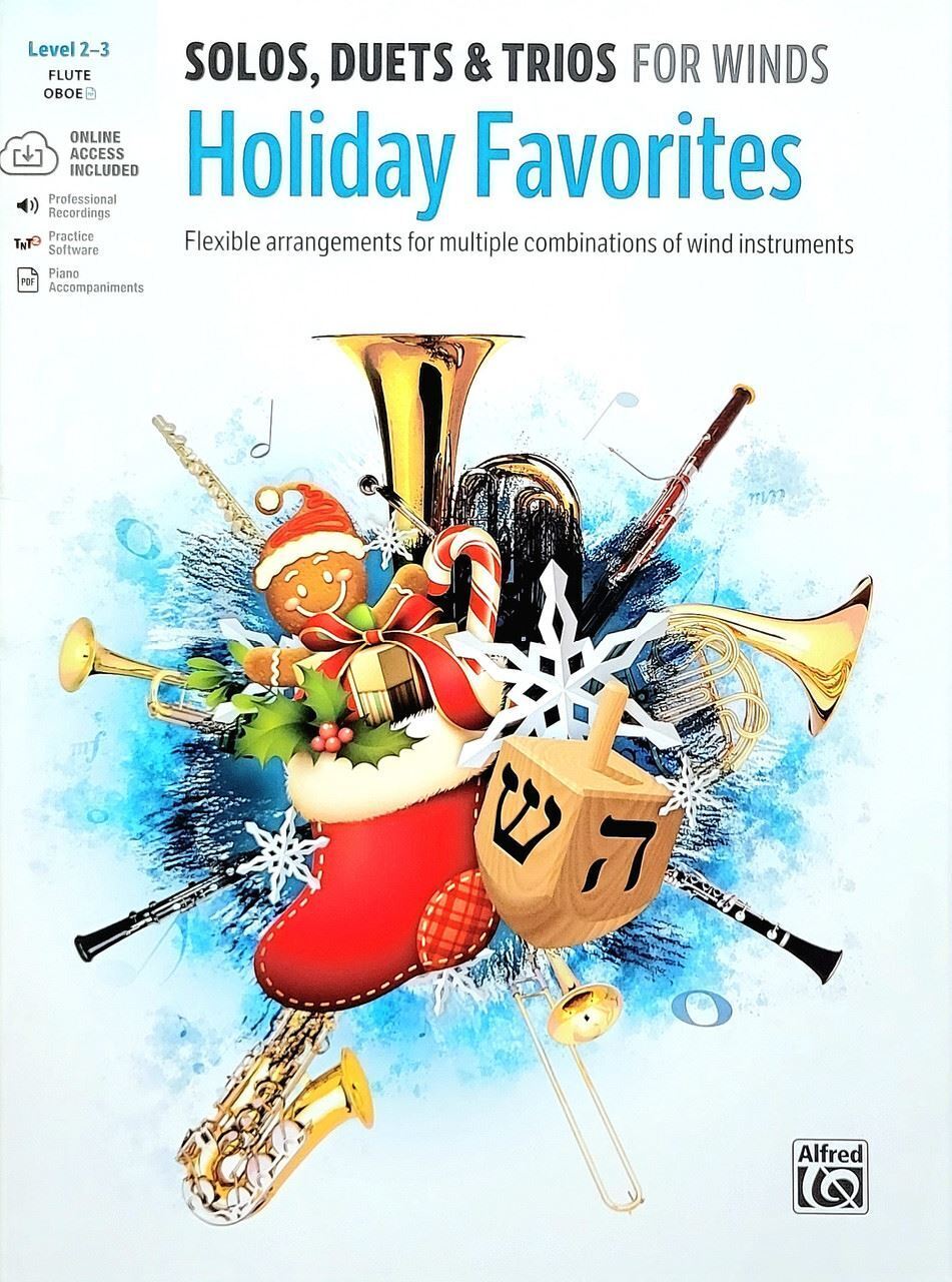 Holiday Favorites - Flute & Oboe - Solos, Duets & Trios for Winds
