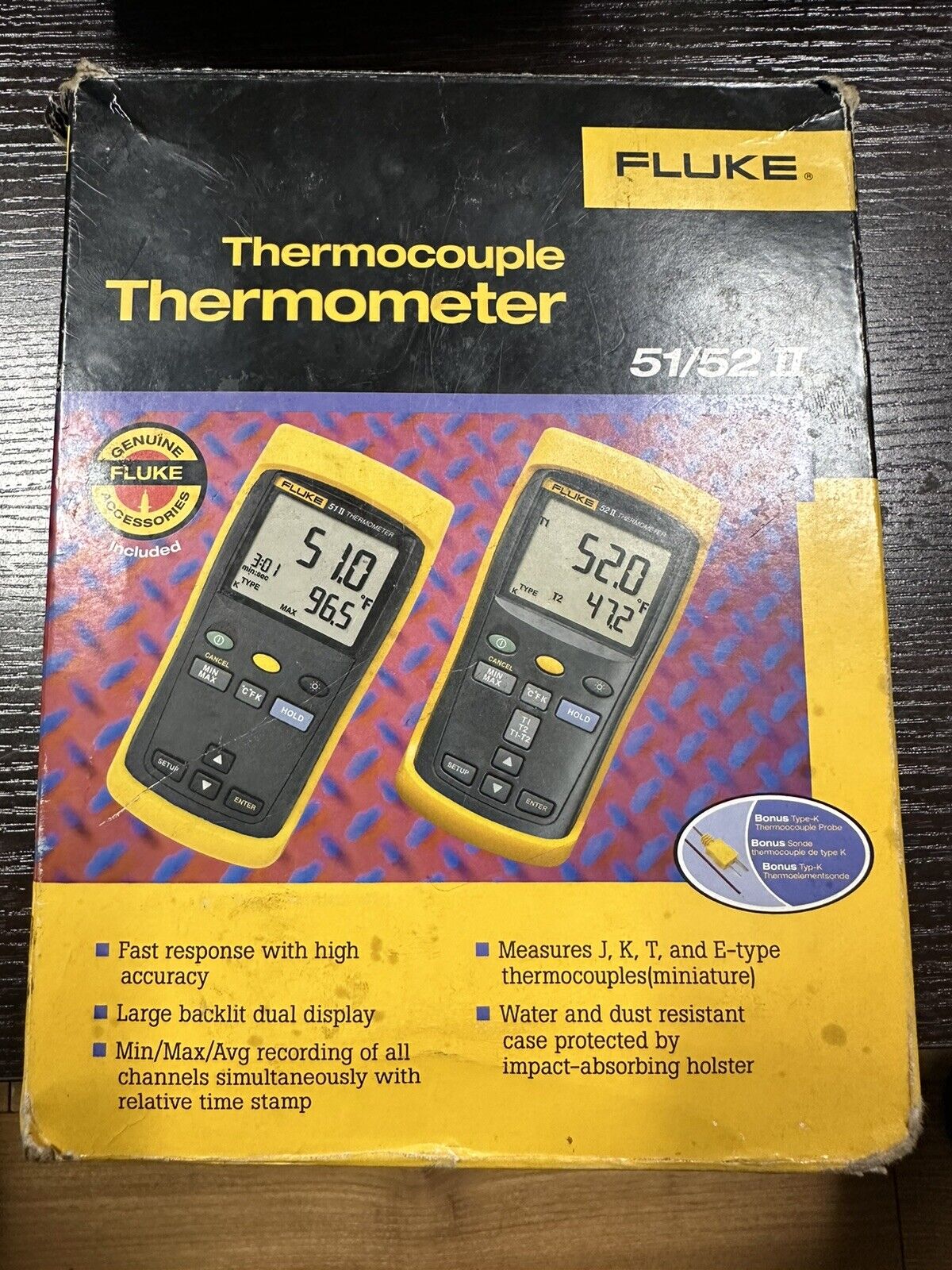 Fluke 51-2 Thermometer Series II