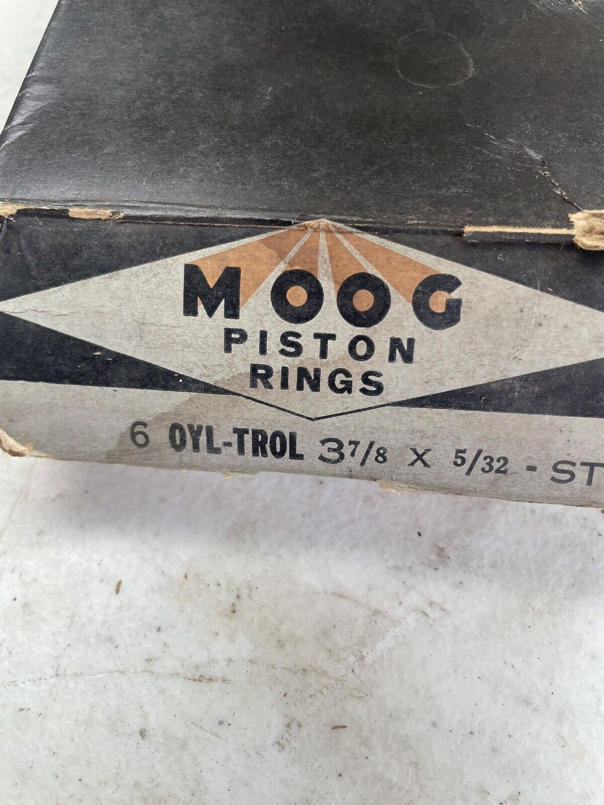 Vintage Moog Piston Oil Rings 1928-34 Ford 4 Cyl Model A B Flathead Banger 3-7/8