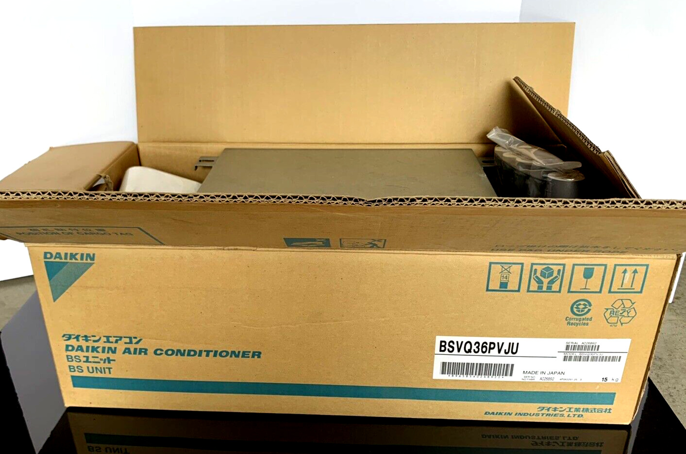 New Daikin Indoor Branch Selector (BS) Box - Model BSVQ36PVJU 208/230 (JAPAN)